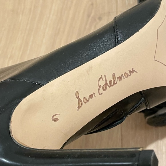 Sam Edelman Bryton Pointy Toe Lace Up Bootie - Picture 4 of 5